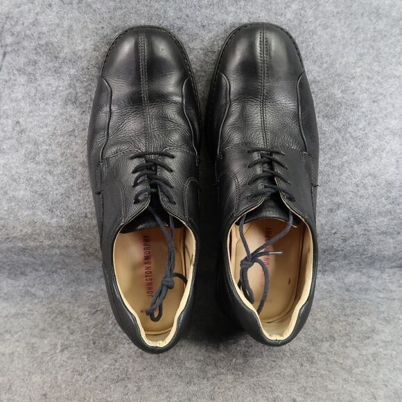 Johnston & Murphy Shoes Mens 10 Oxford Derby Classic Dress 